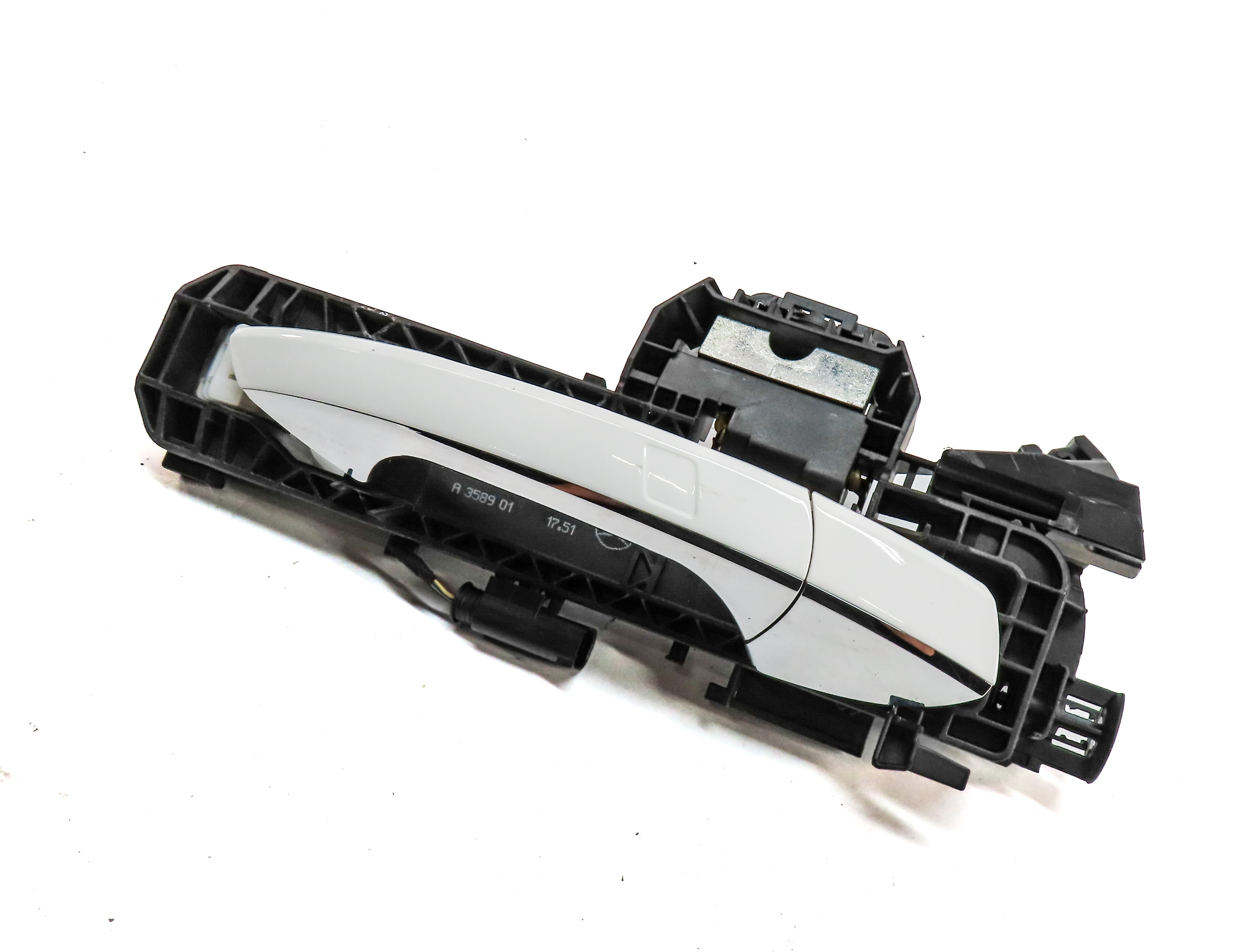 16-19 MERCEDES GLE GLS W166 X166 FRONT or REAR RIGHT PASSIVE DOOR HANDLE (White) — exact item pictured
